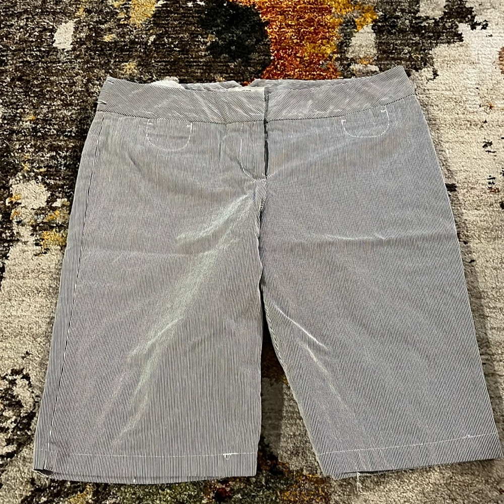Loft stripped shorts